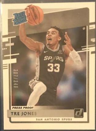 Tre Jones [Press Proof Silver] #244