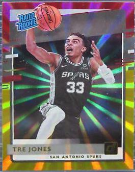 Tre Jones [Red Gold Laser] #244