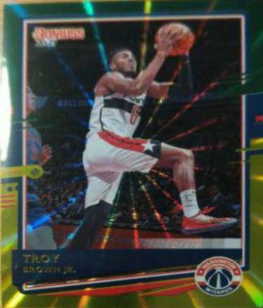 Troy Brown Jr. [Green Yellow Laser] #151