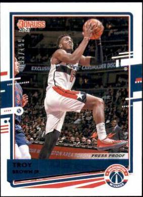 Troy Brown Jr. [Press Proof Silver] #151