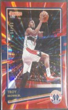 Troy Brown Jr. [Red Laser] #151