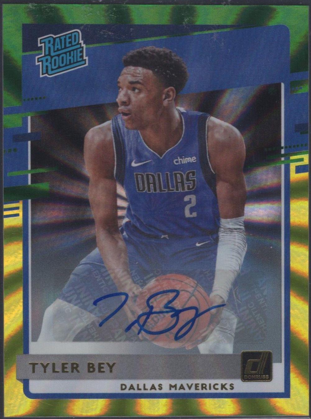 Tyler Bey [Auto Green Yellow Laser] #243
