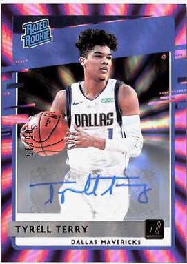 Tyrell Terry [Auto Purple Laser] #216