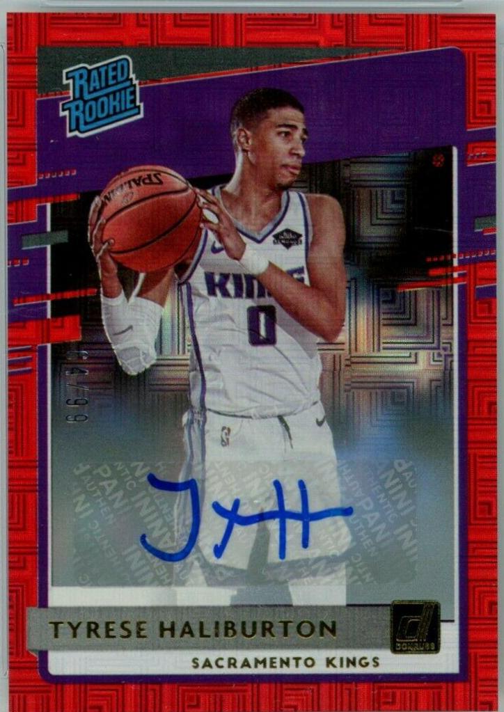 Tyrese Haliburton [Auto Choice Red] #231