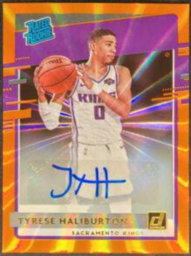 Tyrese Haliburton [Auto Orange Laser] #231