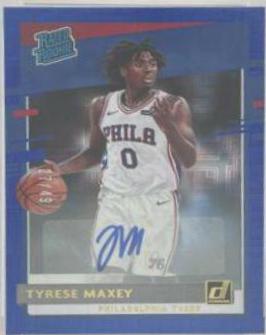 Tyrese Maxey [Auto Choice Blue] #211