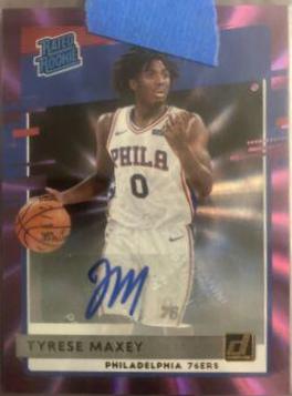 Tyrese Maxey [Auto Purple Laser] #211