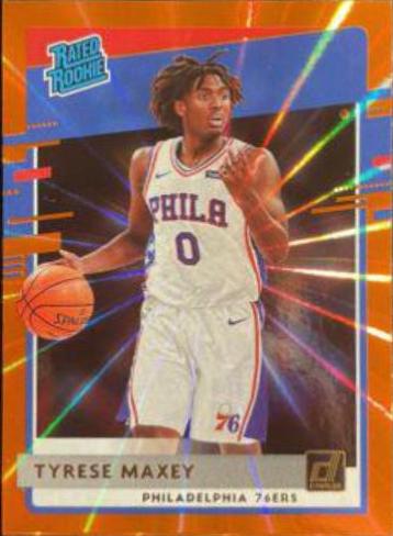Tyrese Maxey [Orange Laser] #211