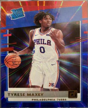 Tyrese Maxey [Red Blue Laser] #211