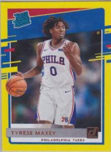 Tyrese Maxey [Yellow Laser] #211