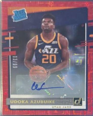 Udoka Azubuike [Auto Choice Red] #214