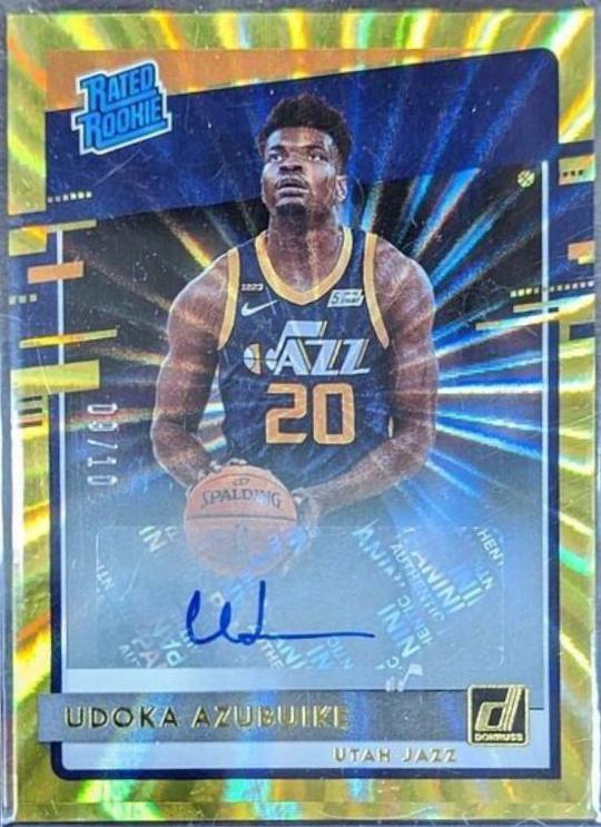 Udoka Azubuike [Auto Gold Laser] #214