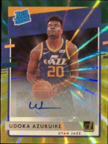 Udoka Azubuike [Auto Green Yellow Laser] #214