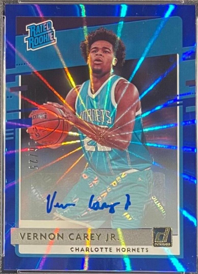Vernon Carey Jr. [Auto Blue Laser] #241