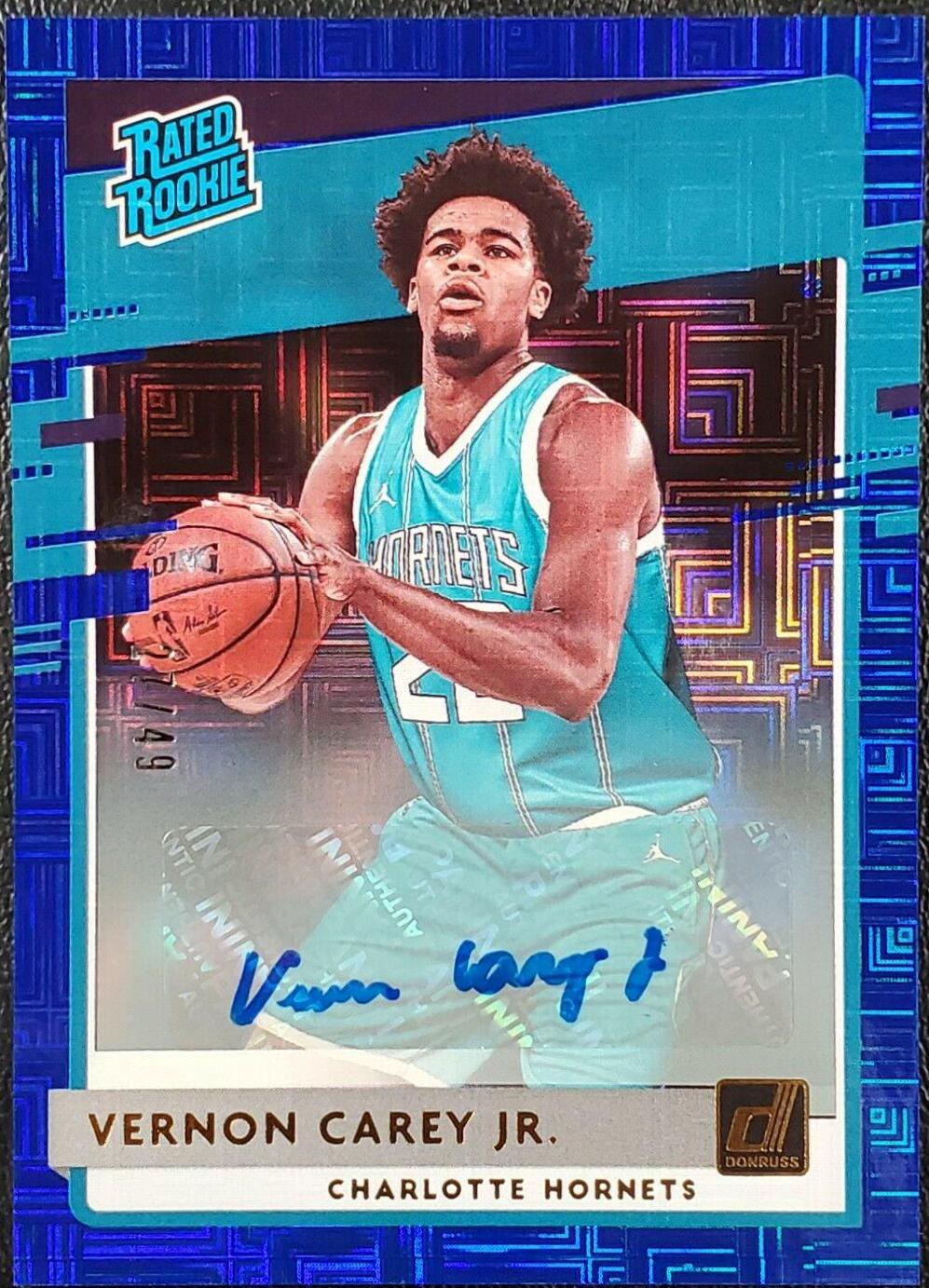 Vernon Carey Jr. [Auto Choice Blue] #241