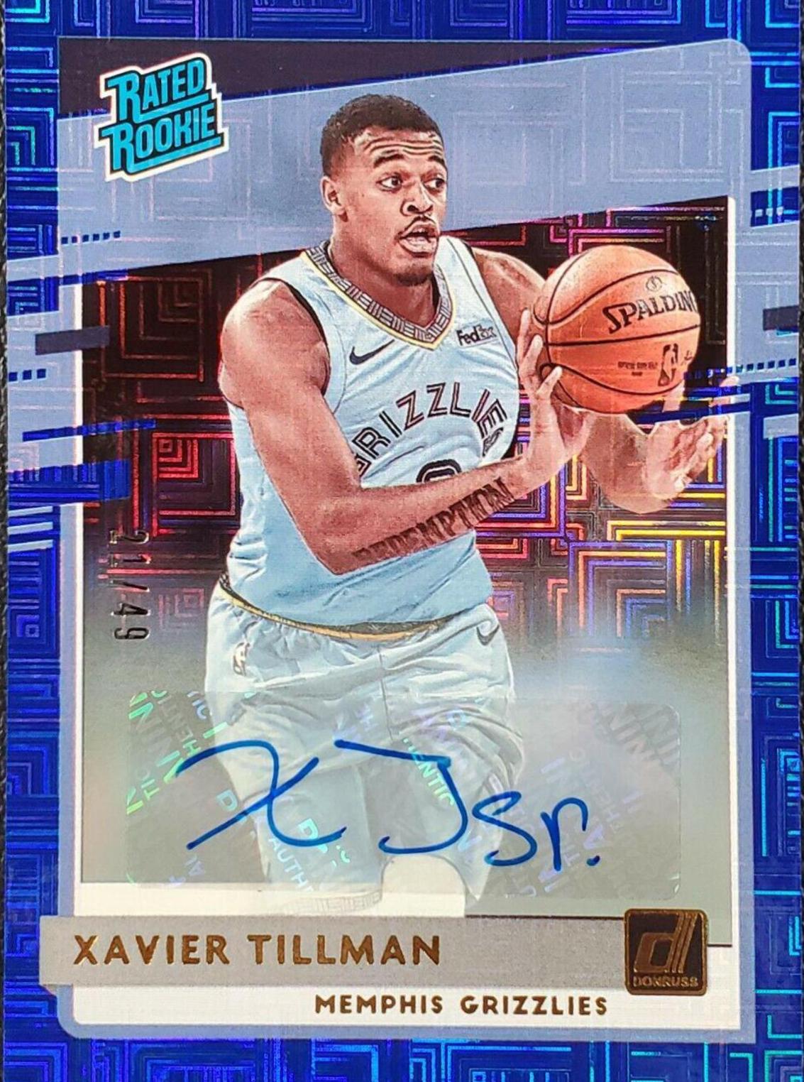 Xavier Tillman [Auto Choice Blue] #218