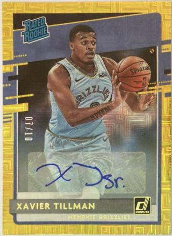 Xavier Tillman [Auto Choice Gold] #218