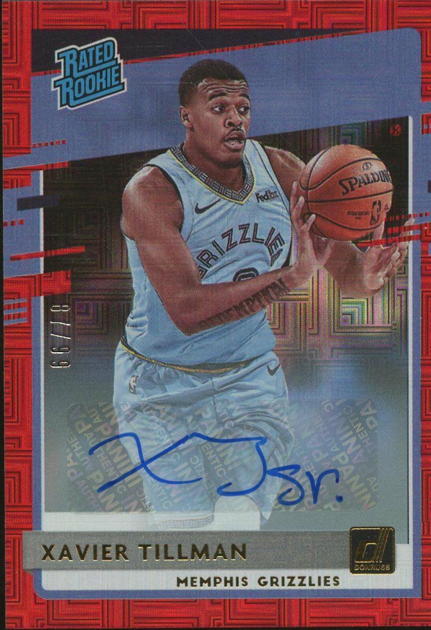 Xavier Tillman [Auto Choice Red] #218
