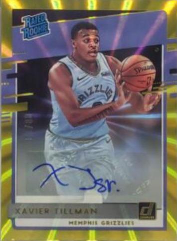 Xavier Tillman [Auto Gold Laser] #218