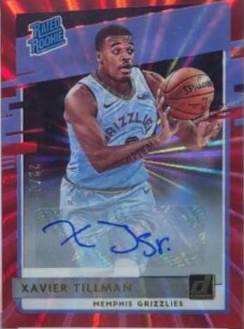 Xavier Tillman [Auto Red Laser] #218
