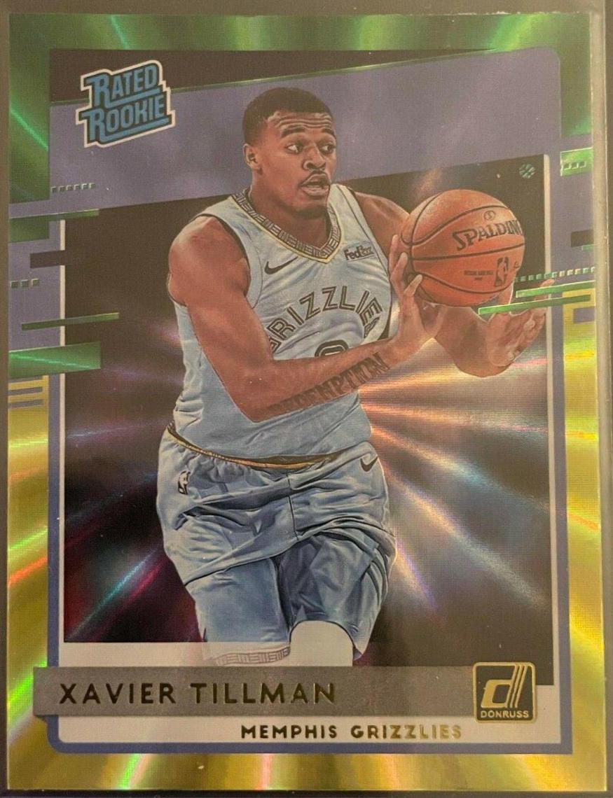 Xavier Tillman [Green Yellow Laser] #218