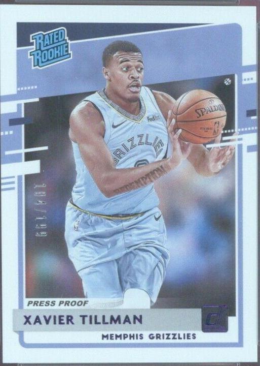 Xavier Tillman [Press Proof Purple] #218