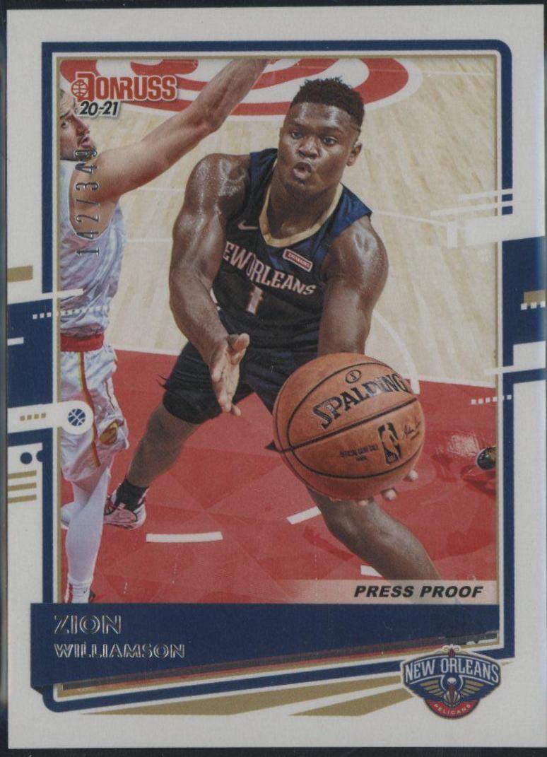 Zion Williamson [Press Proof Silver] #147