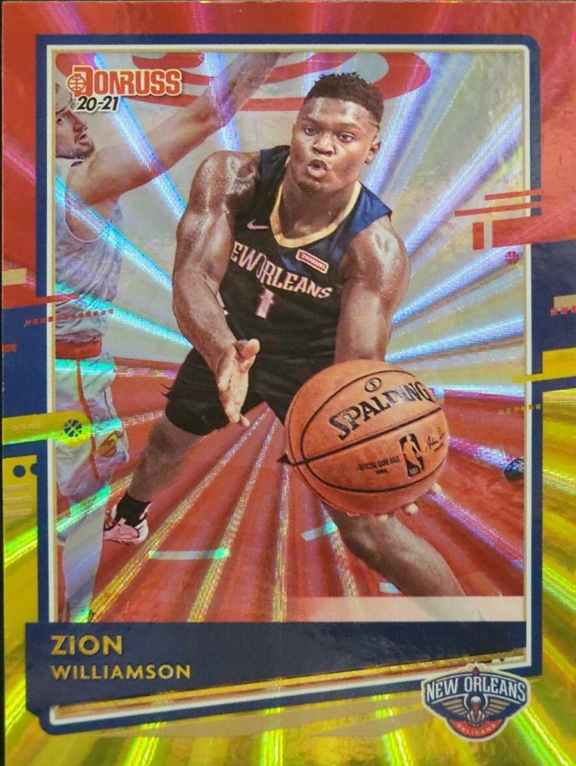 Zion Williamson [Red Gold Laser] #147