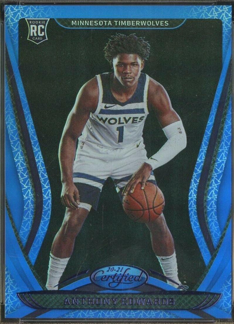 Anthony Edwards [Mirror Blue] #200