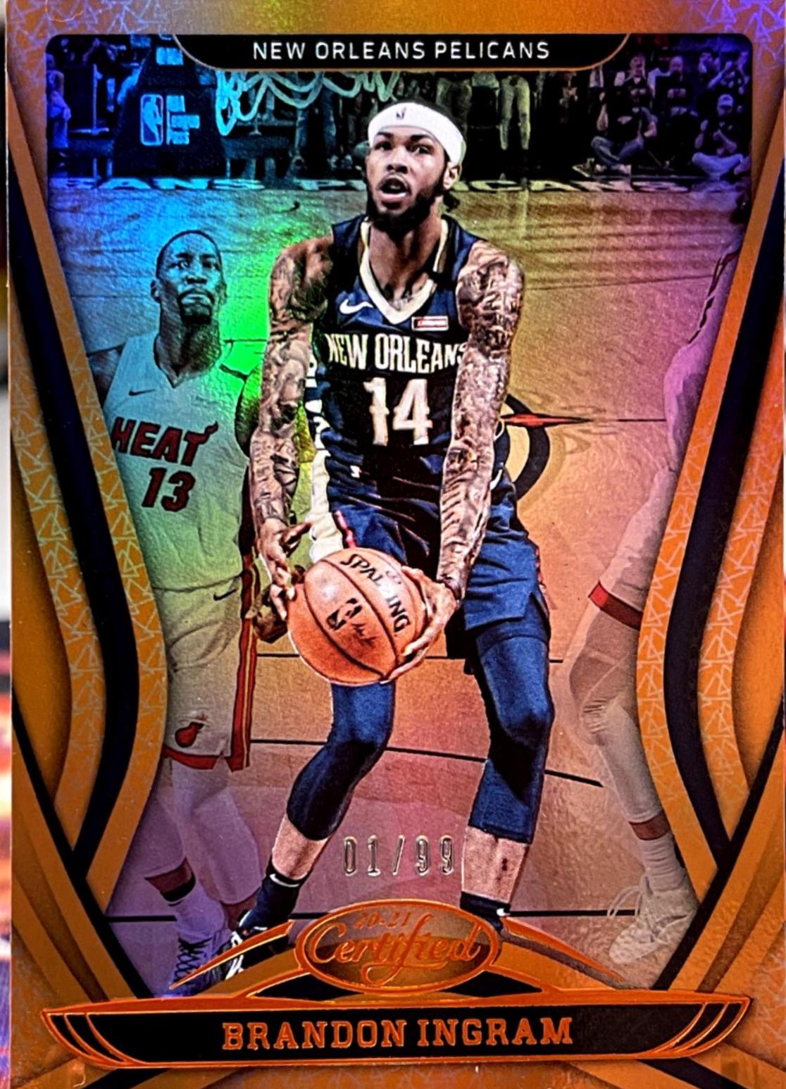 Brandon Ingram [Mirror Orange] #15