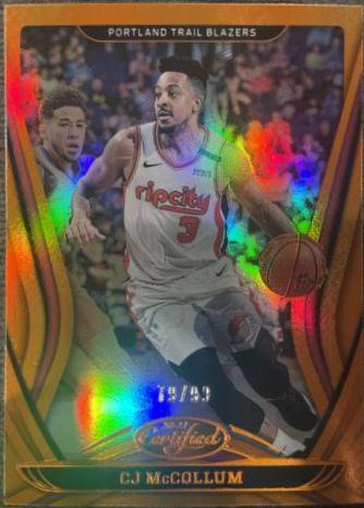 CJ McCollum [Mirror Orange] #26