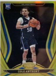 Cole Anthony [Mirror Gold] #186