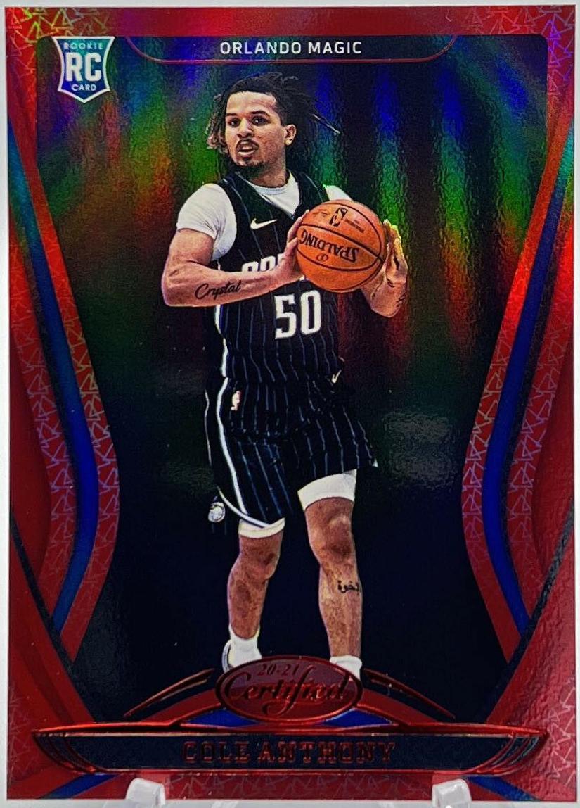 Cole Anthony [Mirror Red] #186