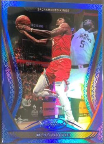 De'Aaron Fox [Mirror Blue] #136