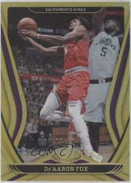 De'Aaron Fox [Mirror Gold] #136