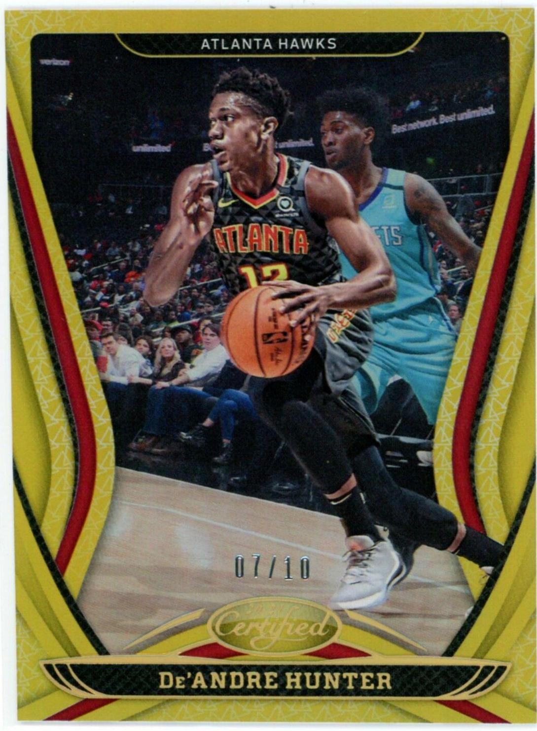 De'Andre Hunter [Mirror Gold] #108