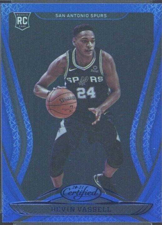 Devin Vassell [Mirror Blue] #190