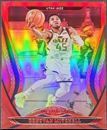 Donovan Mitchell [Mirror Red] #100