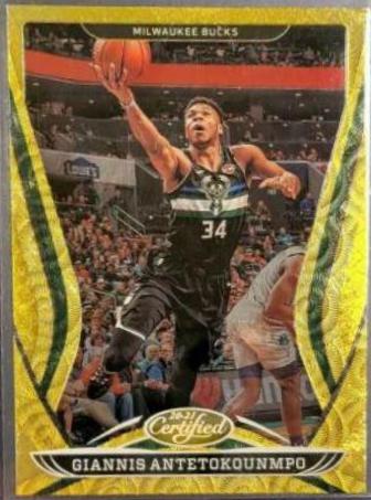 Giannis Antetokounmpo [Asia Gold] #65