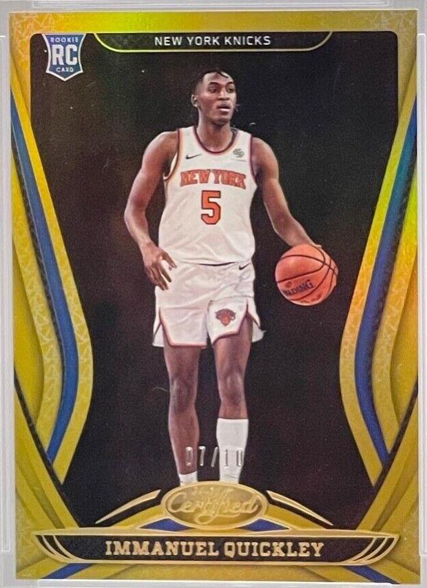 Immanuel Quickley [Mirror Gold] #176