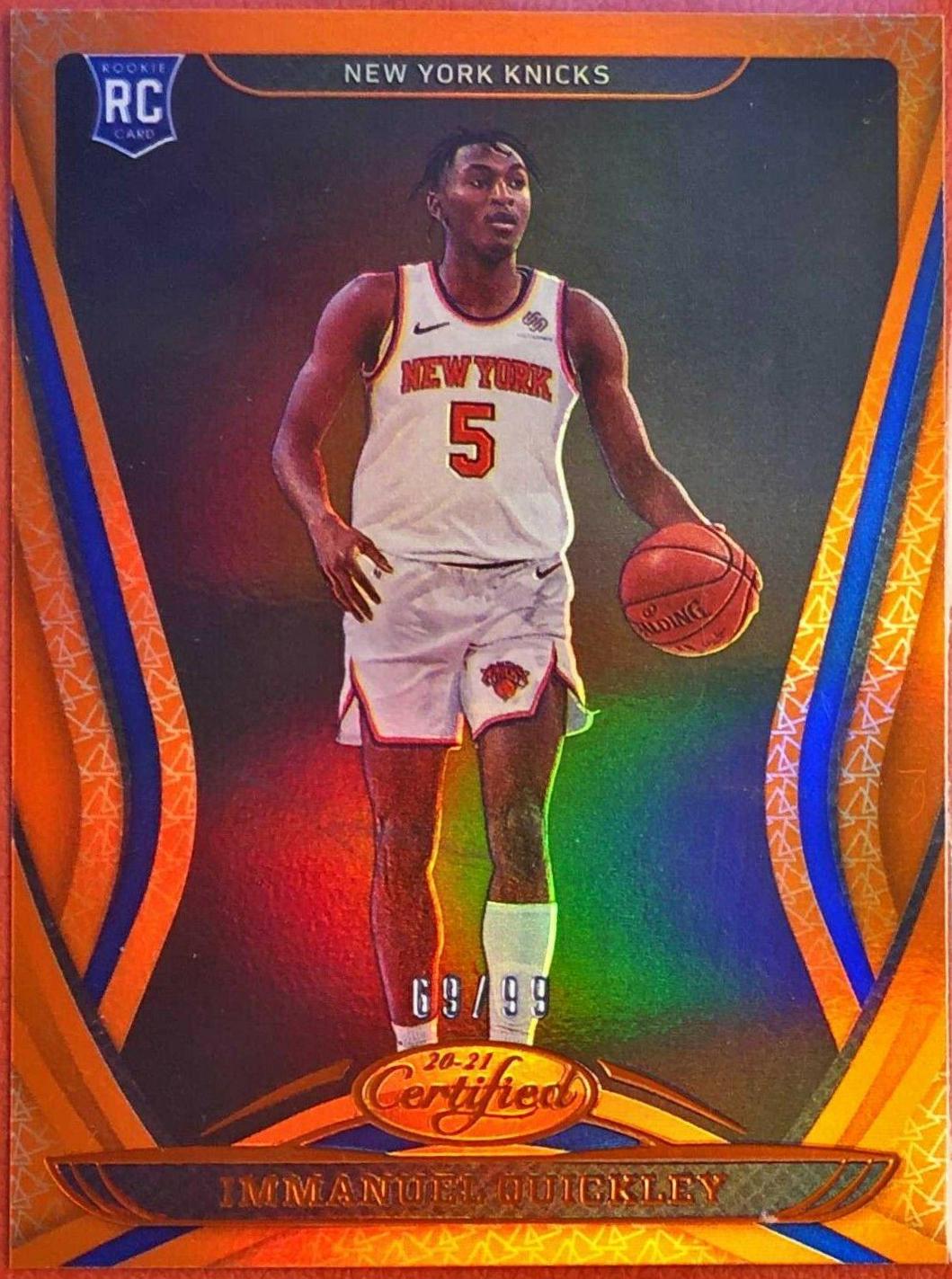Immanuel Quickley [Mirror Orange] #176