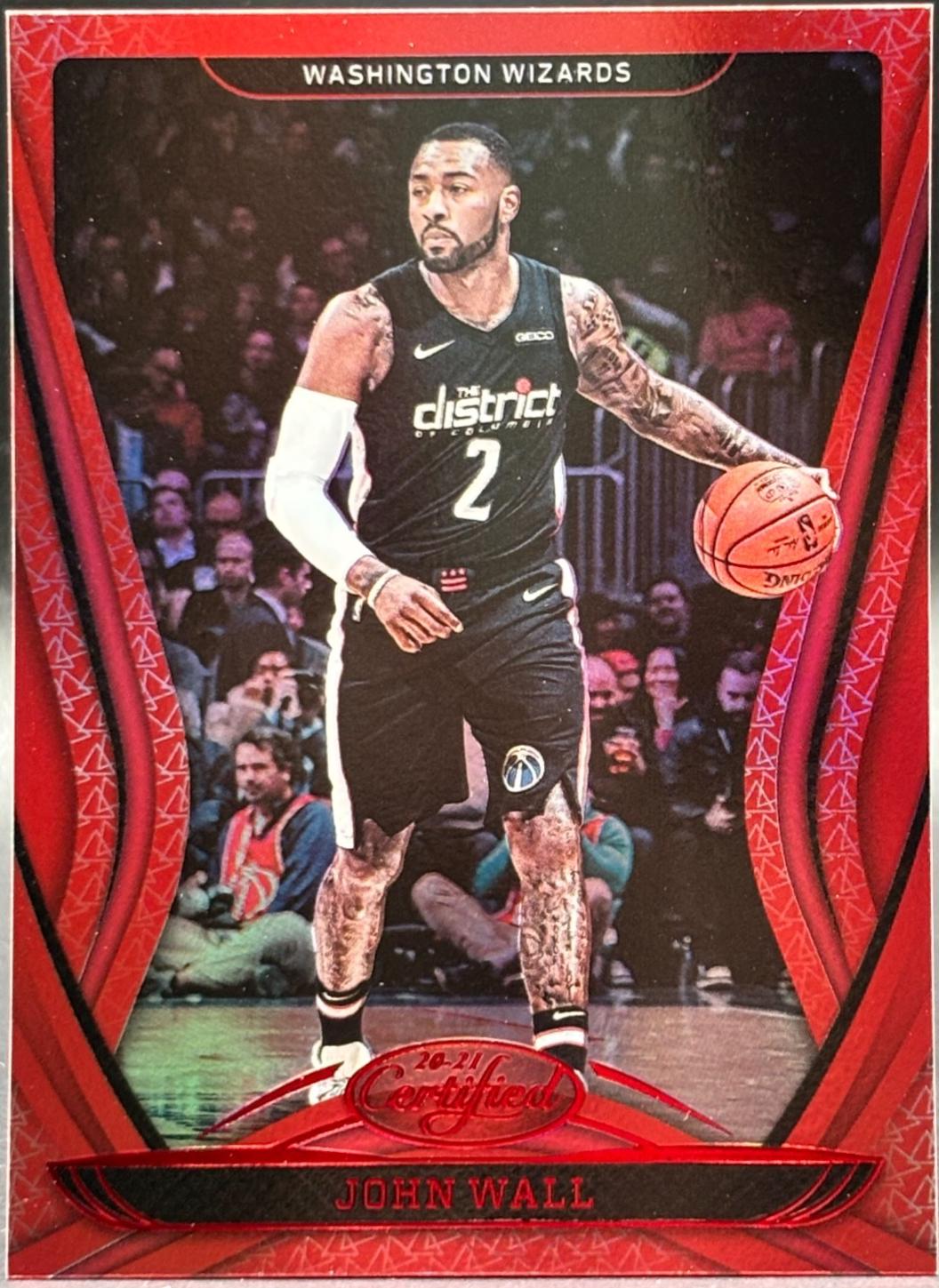 John Wall [Mirror Red] #68