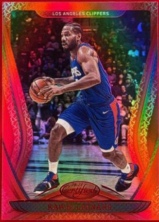 Kawhi Leonard [Mirror Red] #117
