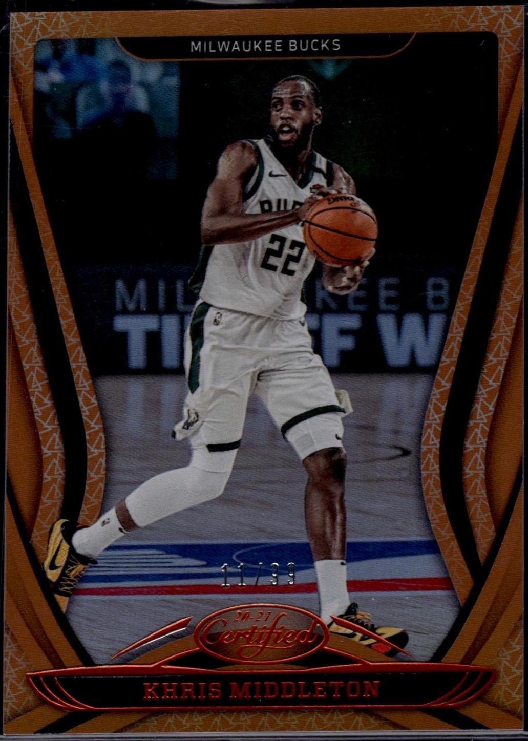 Khris Middleton [Mirror Orange] #87