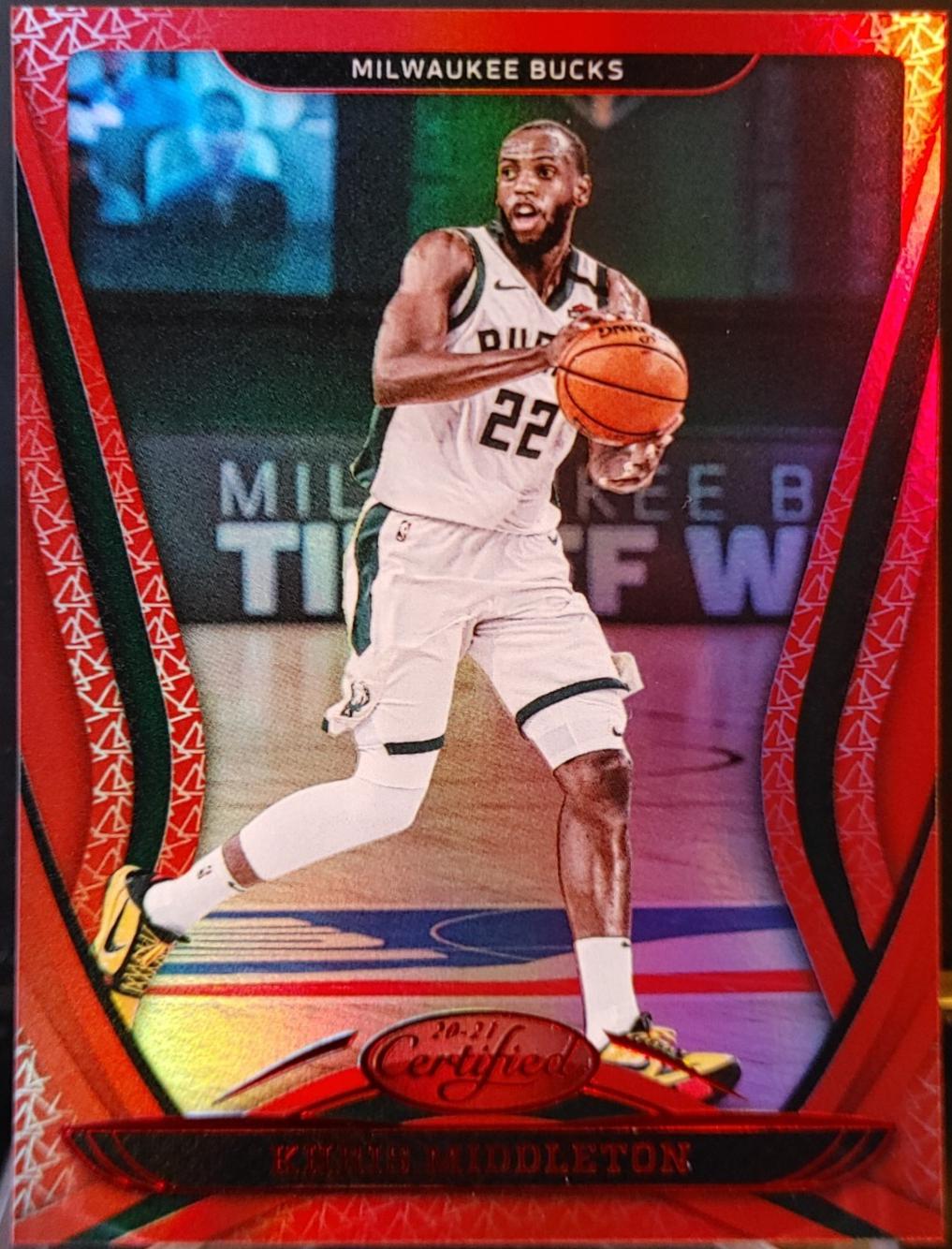 Khris Middleton [Mirror Red] #87