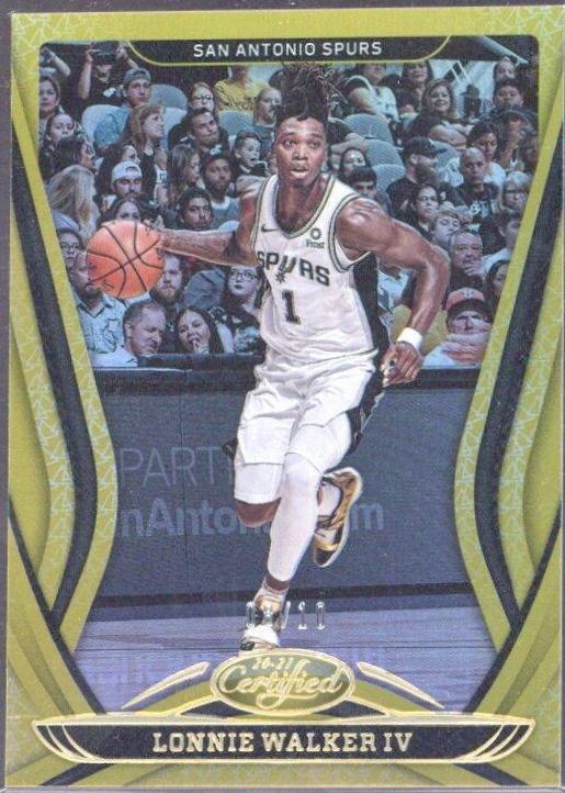 Lonnie Walker IV [Mirror Gold] #48