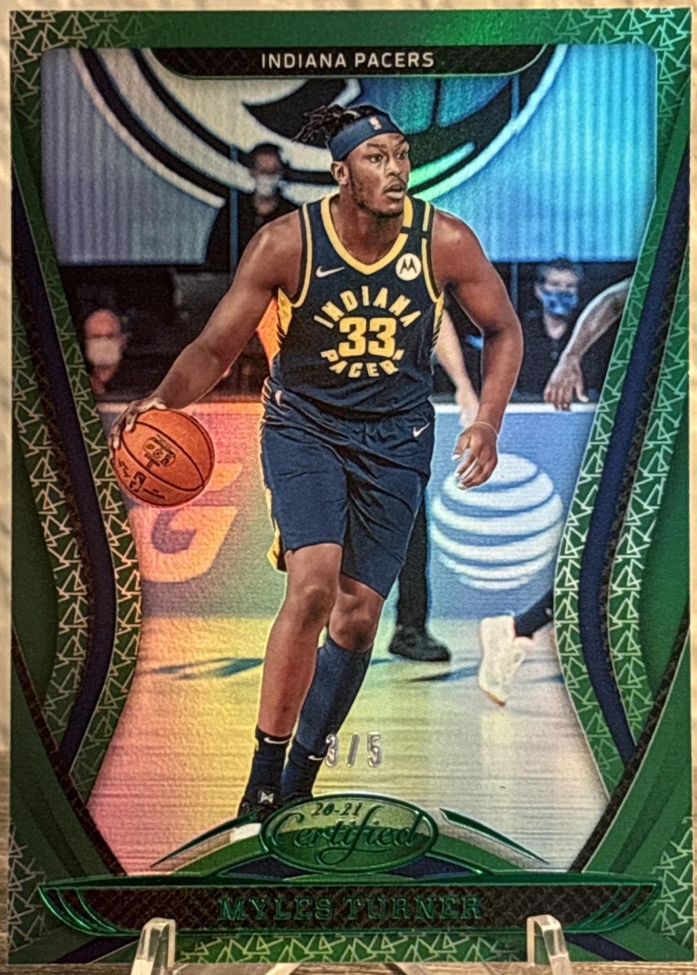 Myles Turner [Mirror Green] #61