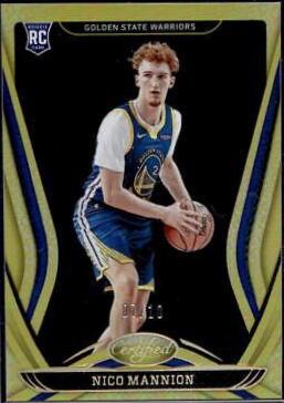 Nico Mannion [Mirror Gold] #161