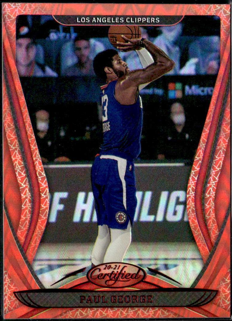 Paul George [Mirror Red] #110