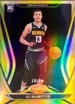 RJ Hampton [Mirror Gold] #177